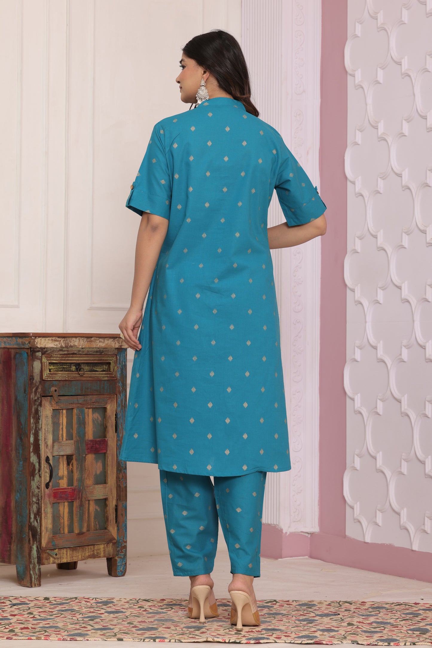 Cotton A-Line Kurti