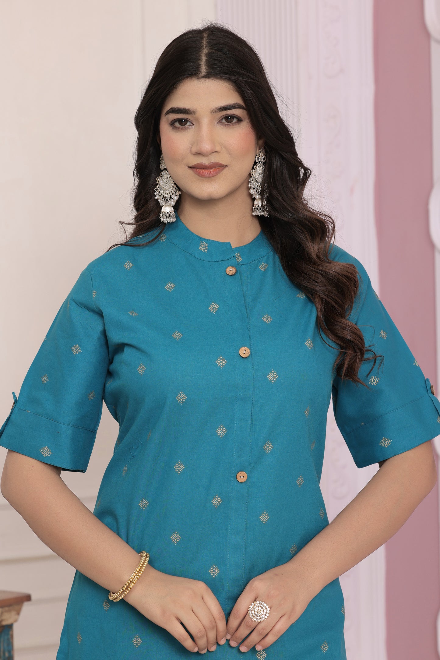 Cotton A-Line Kurti