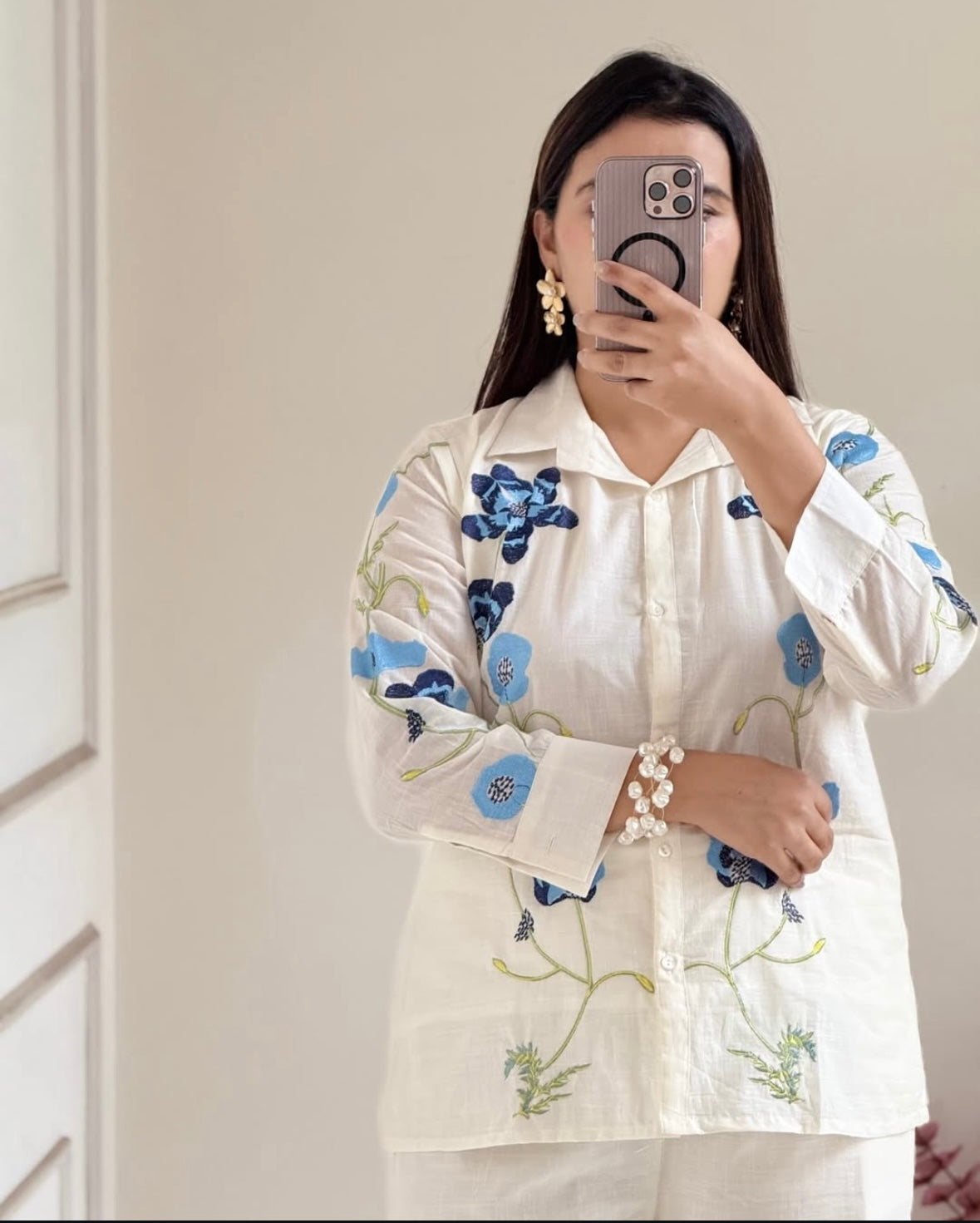 Pure Cotton Fabric Co-ord Set.