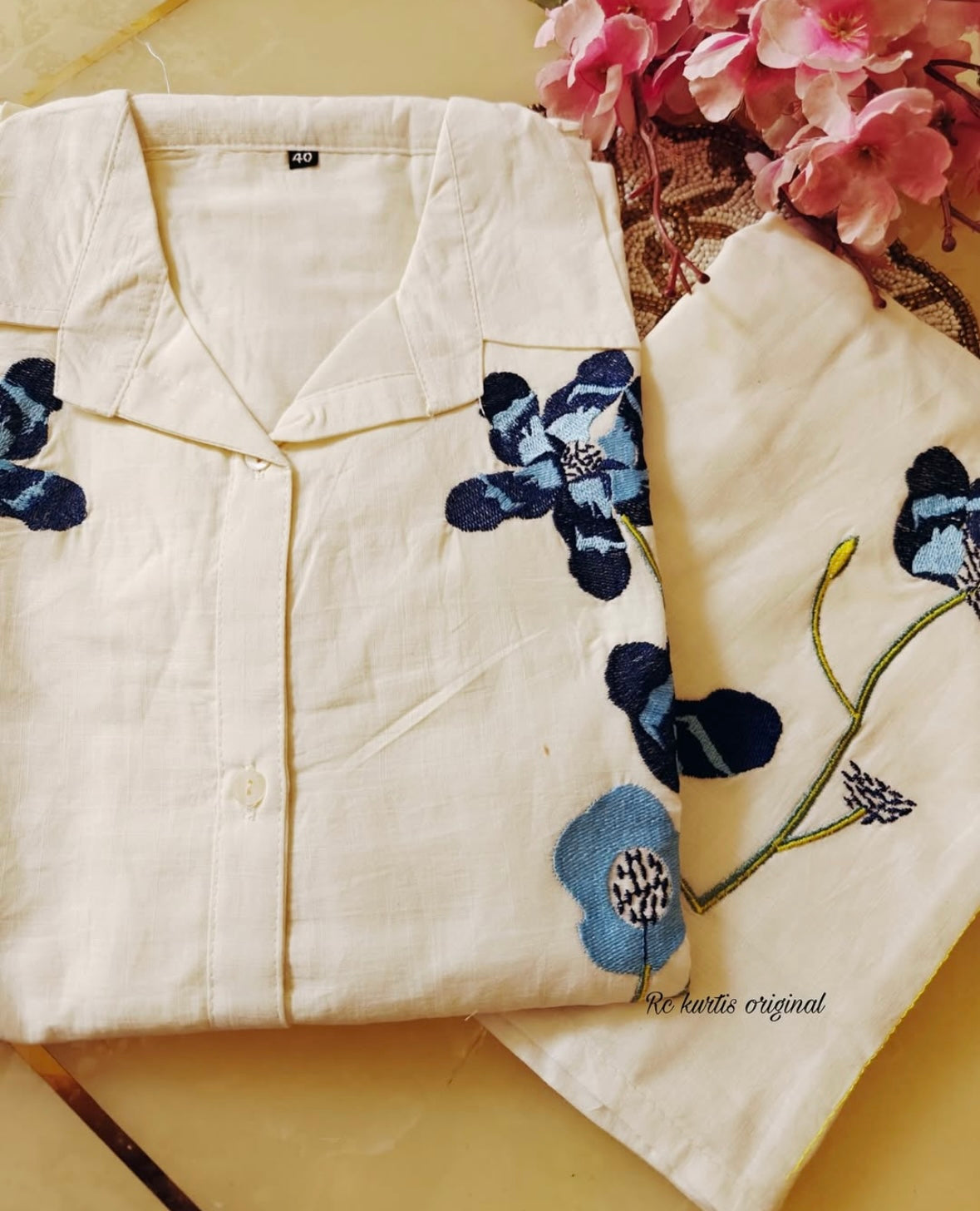 Pure Cotton Fabric Co-ord Set.