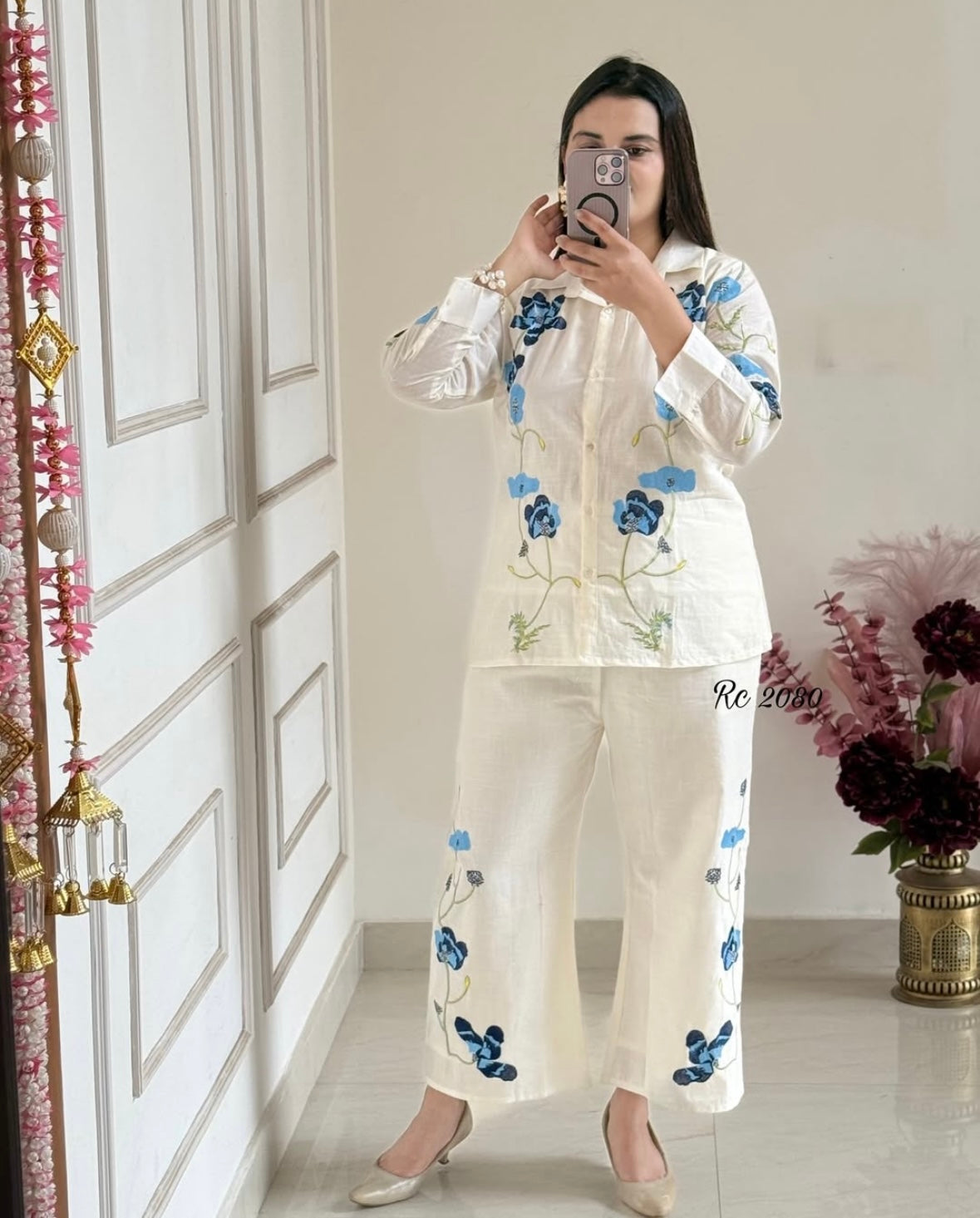 Pure Cotton Fabric Co-ord Set.