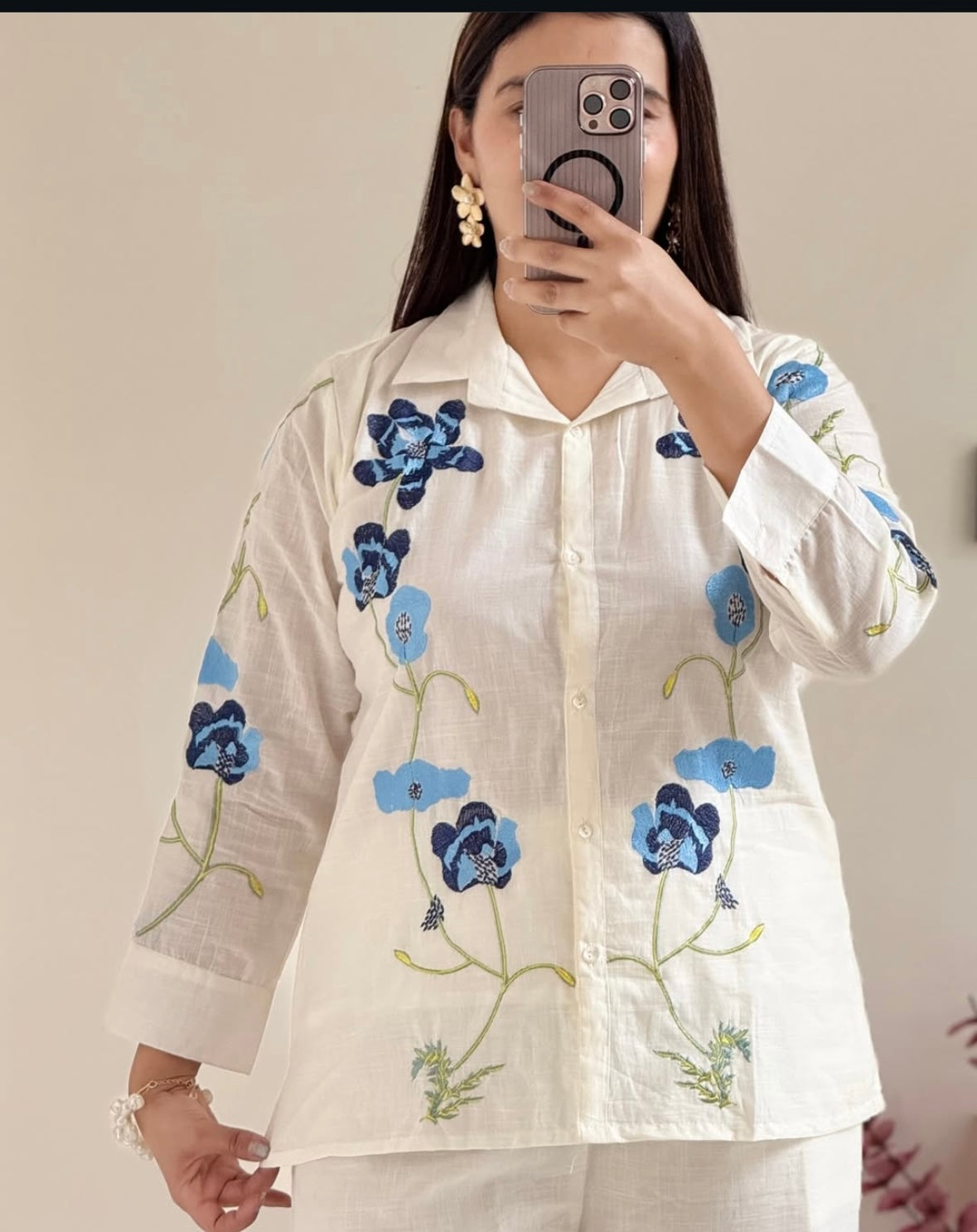 Pure Cotton Fabric Co-ord Set.