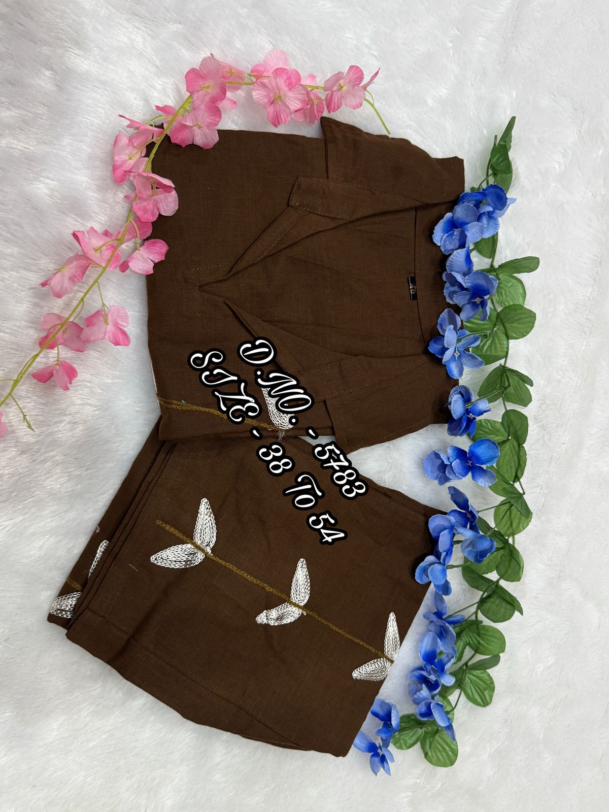 Heavy Rayon 14 Kg Embroidered Co-ord Set with Short Shirt & Pant