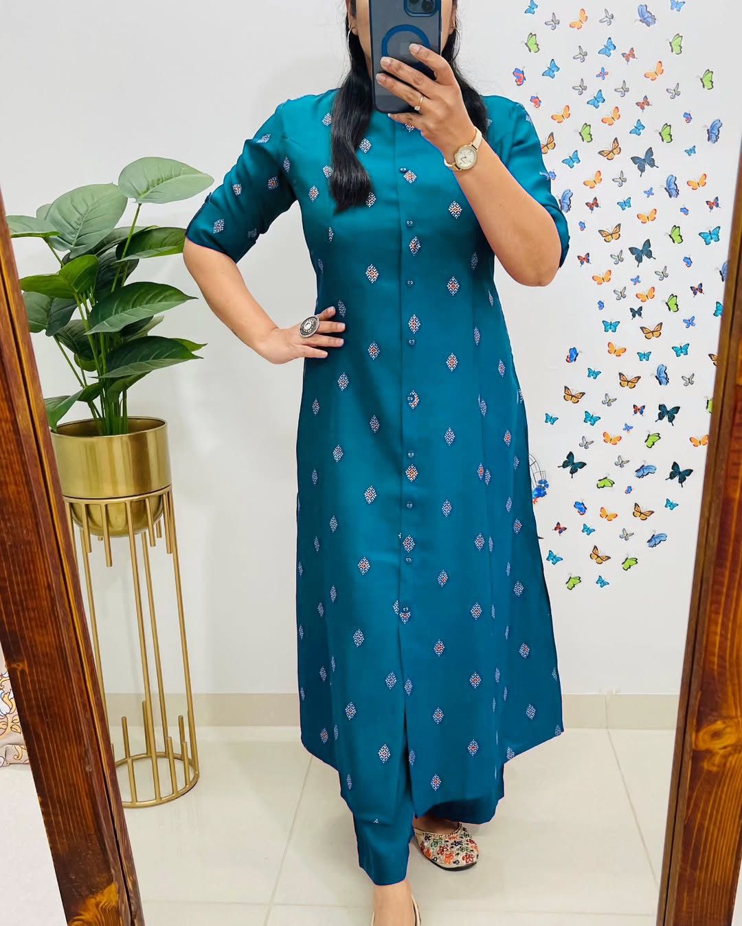 Cotton A-Line Kurti