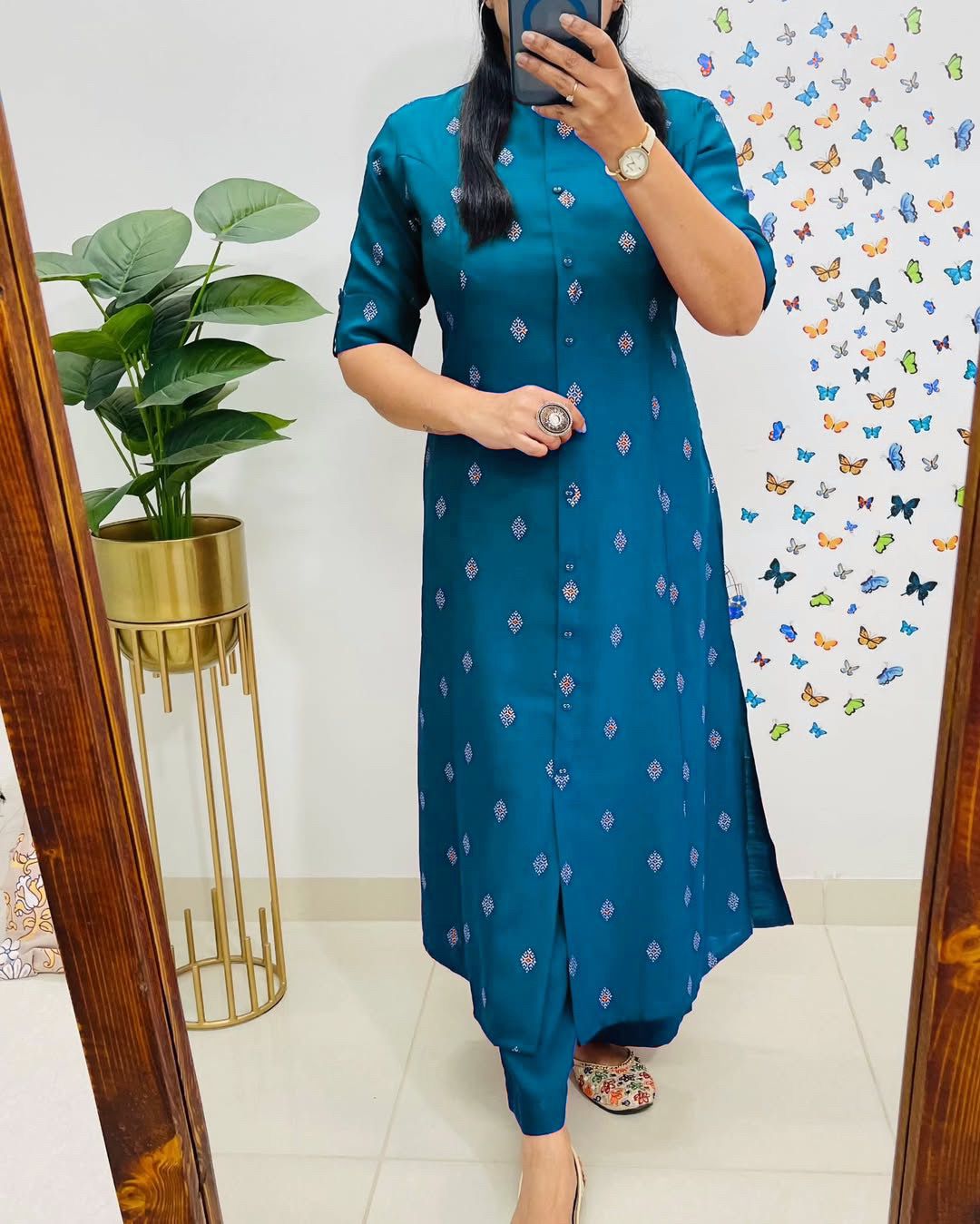 Cotton A-Line Kurti
