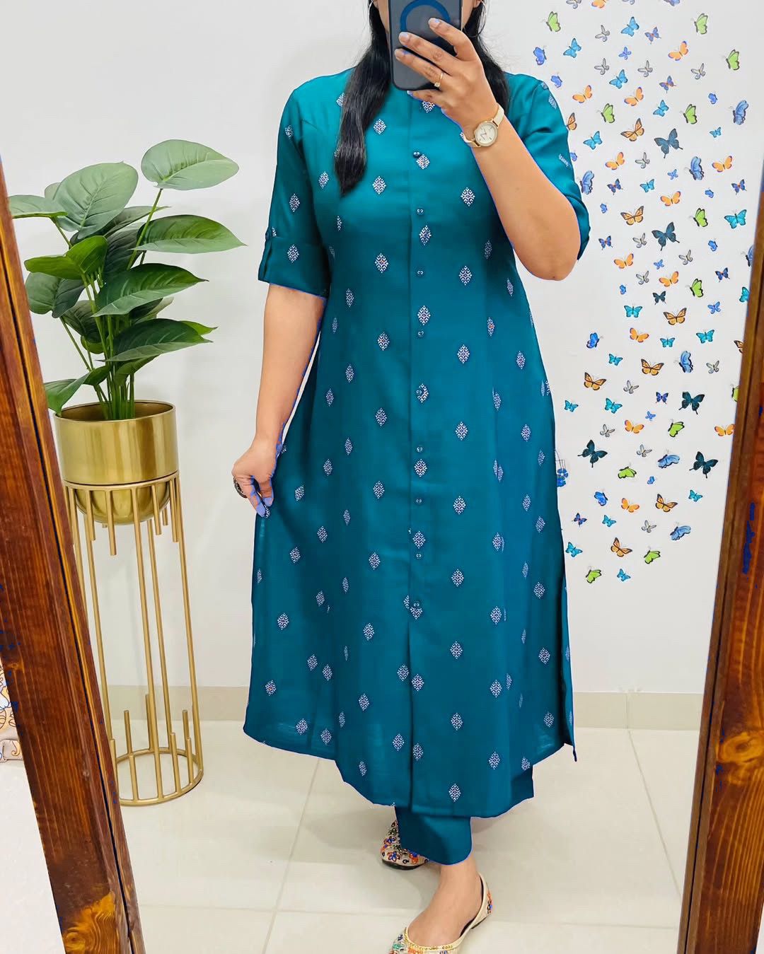 Cotton A-Line Kurti