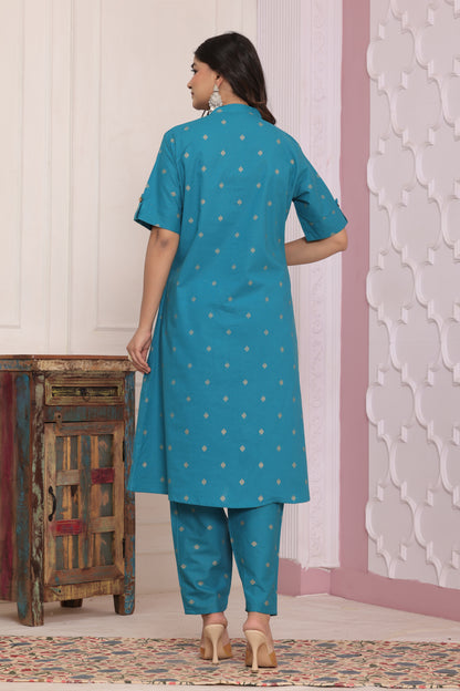 Cotton A-Line Kurti