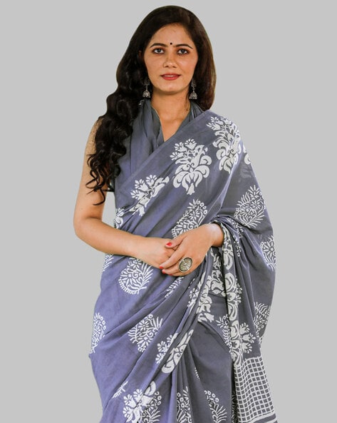 Pure Cotton Mulmul Printed Saree