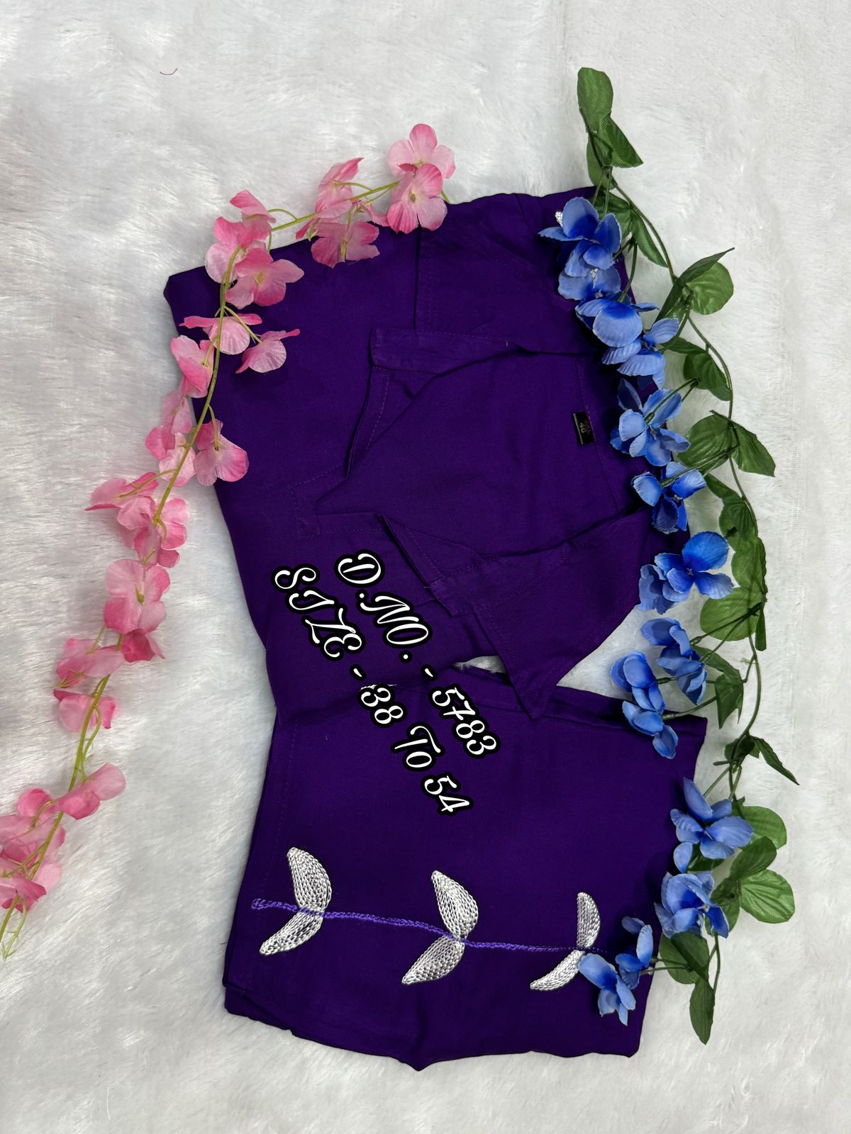 Heavy Rayon 14 Kg Embroidered Co-ord Set with Short Shirt & Pant