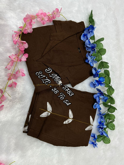 Heavy Rayon 14 Kg Embroidered Co-ord Set with Short Shirt & Pant