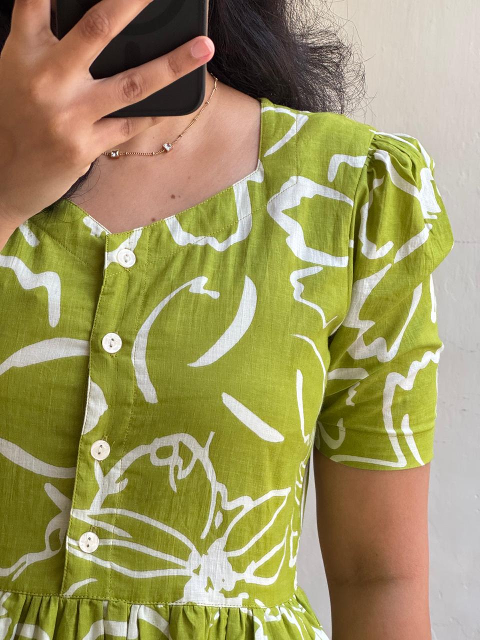 Pure Rayon Fabric Single Daily Wear Kurti For Ladies And Women.