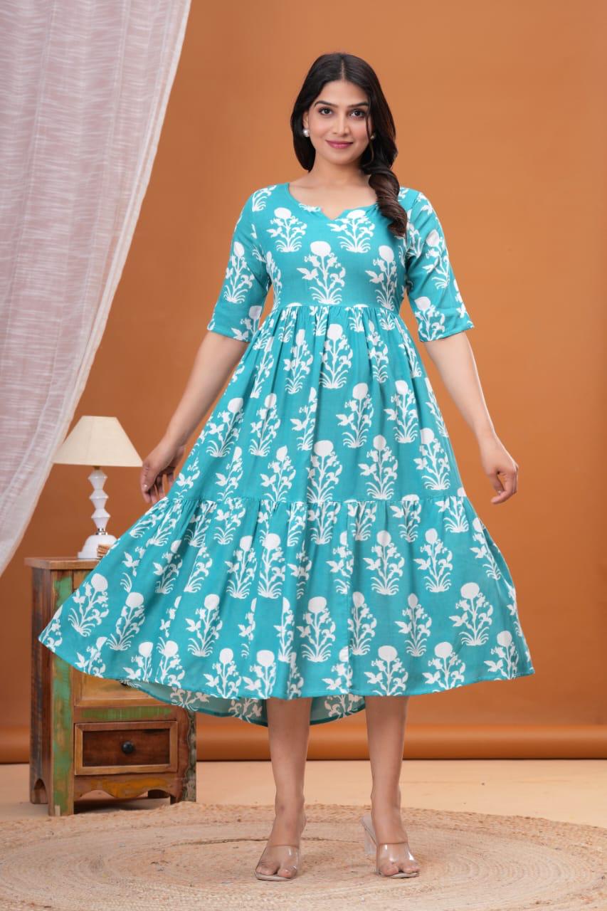 Pure Rayon Fabric Single Kurti For Ladies And Women.