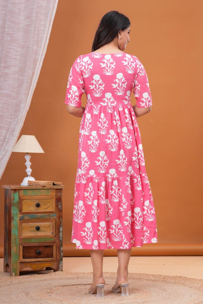 Pure Rayon Fabric Single Kurti For Ladies And Women.