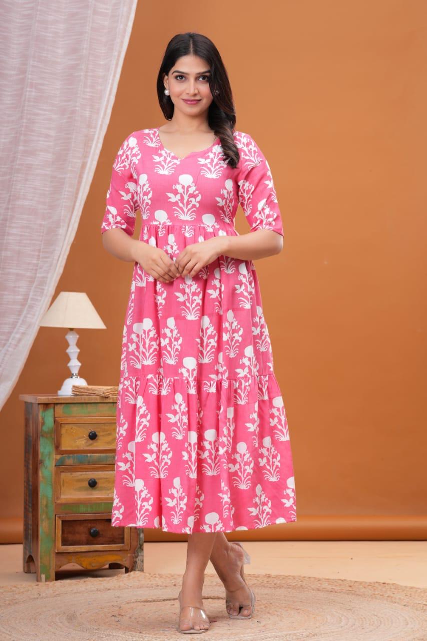 Pure Rayon Fabric Single Kurti For Ladies And Women.