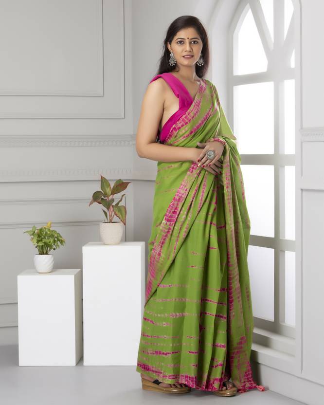 Pure Cotton Mulmul Printed Saree