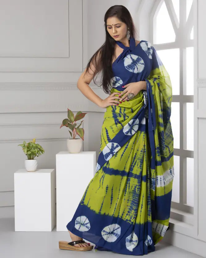 Pure Cotton Mulmul Printed Saree