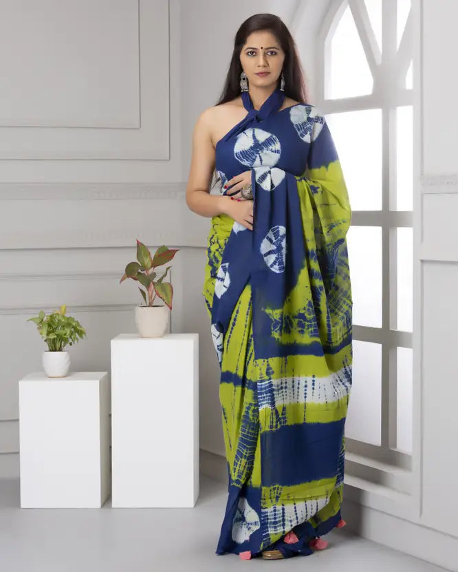 Pure Cotton Mulmul Printed Saree